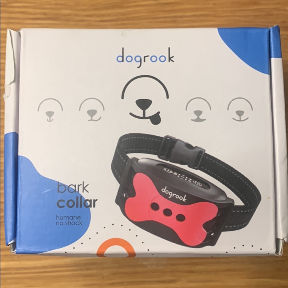 New! No Shock bark collar
